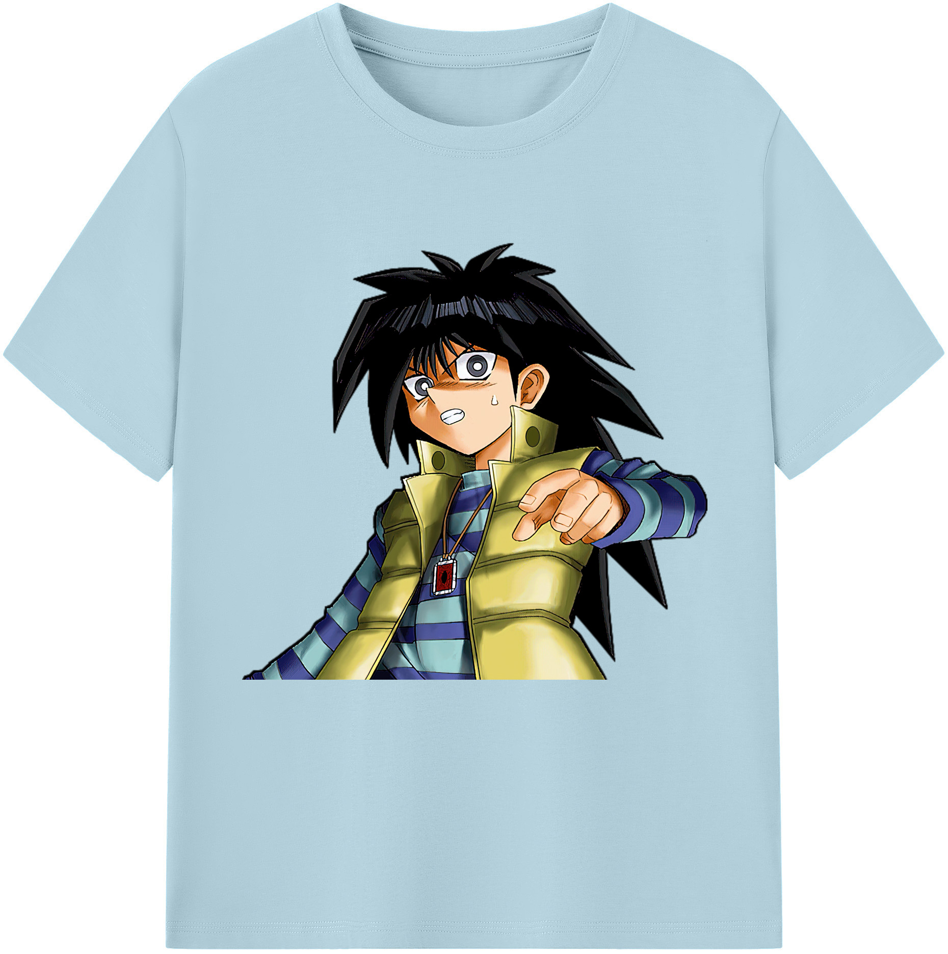 （画像用） 遊☆戯☆王 Yu-Gi-Oh! 綿100％半袖Tシャツ（フロントプリント）